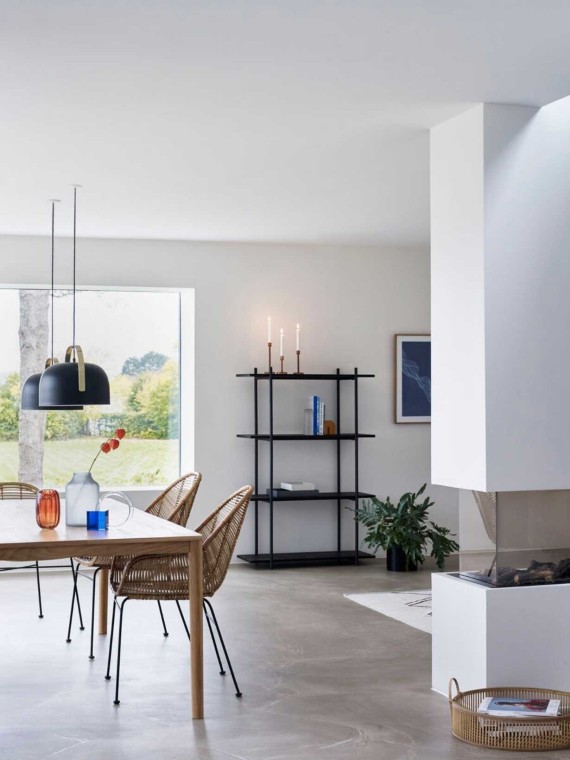 100% SFC oak dining table, Clara - Hubsch