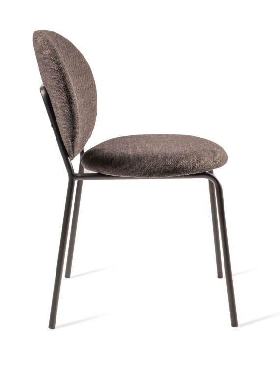 Chaise Simply Pols Potten en tissu ocre