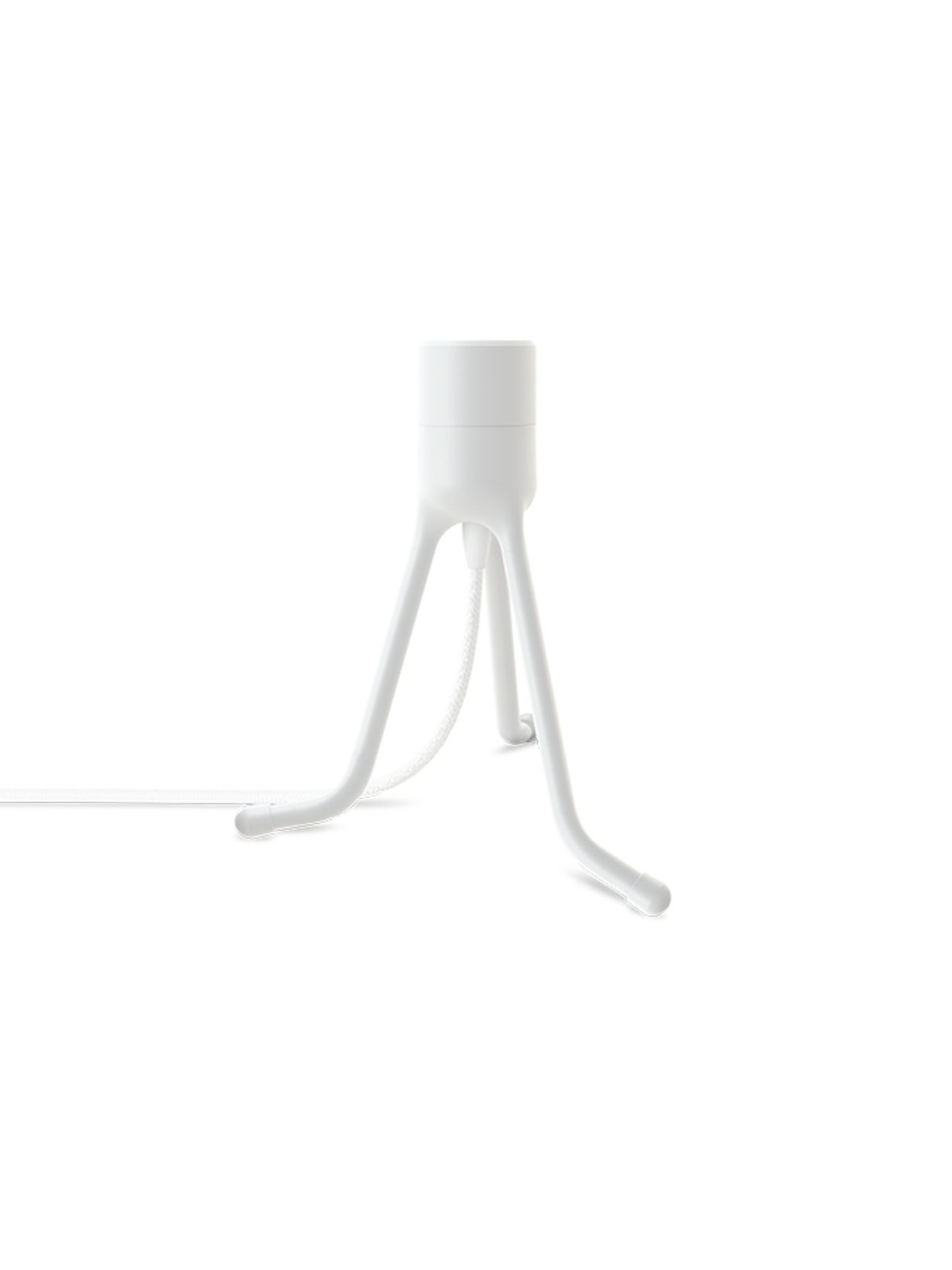 Trépied de lampe, Tripod Base blanc umage