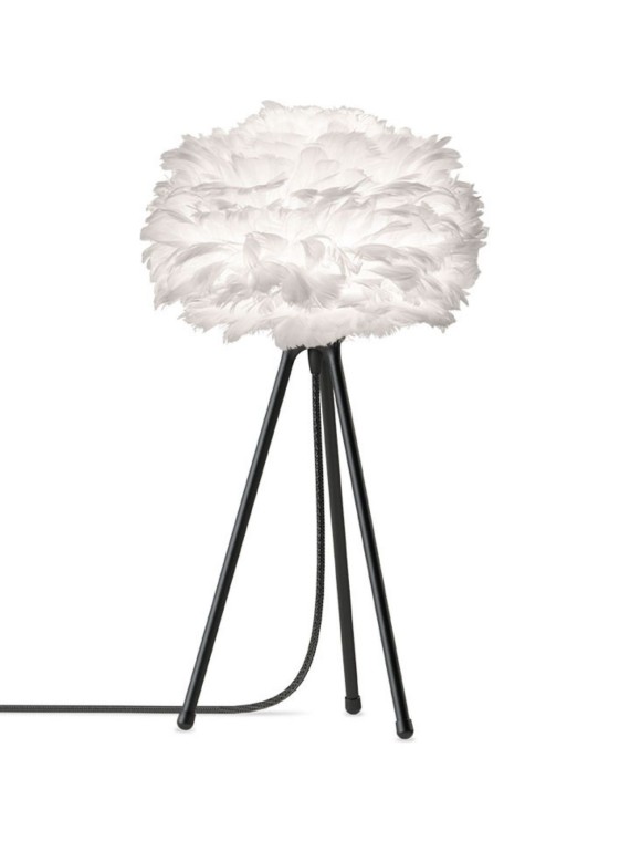 Trépied de lampe, Tripod Table Noir Umage