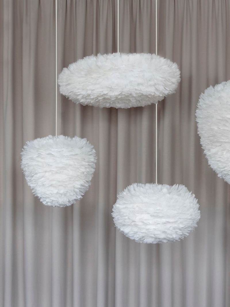 UMAGE - Abat-jour en plume d'oie, Eos mini - MBS Design