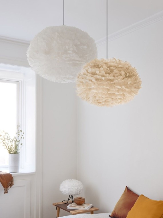 UMAGE - Goose feather pendant, Eos Medium - MBS Design