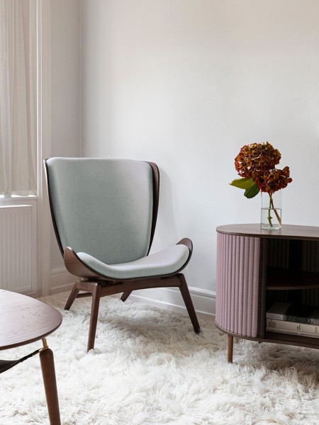 Fauteuil scandinave en chêne, The Reader Umage