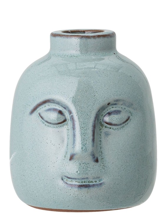 Bloomingville Eliot Green Glass Candle Holder