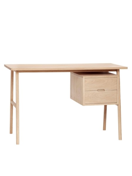 Bureau Jensen en chêne avec tiroirs Hübsch