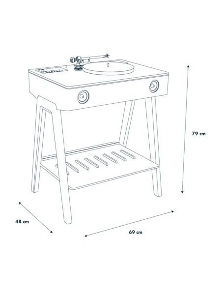La Boite Concept Lx Platine vinyle noyer