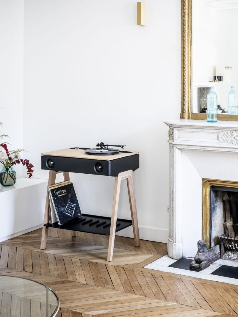 La Boite Concept Lx Platine vinyle chêne clair