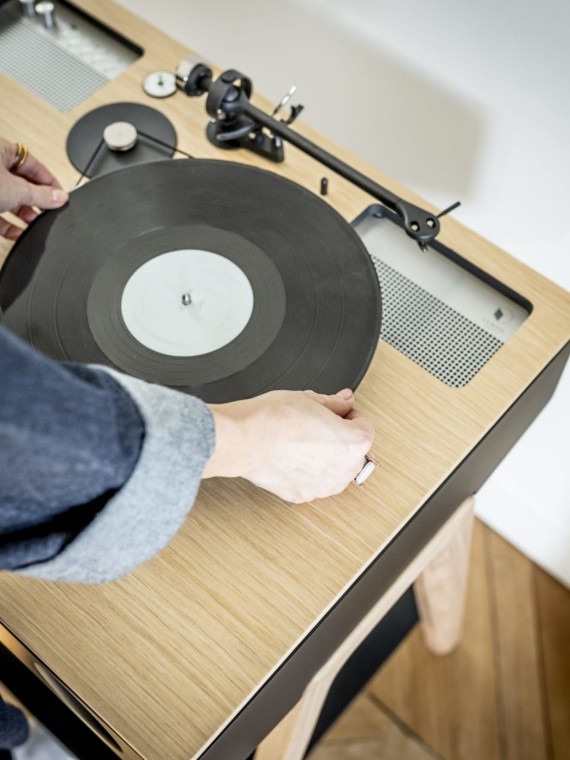 oak Lx Vinyl Turntable La Boite Concept