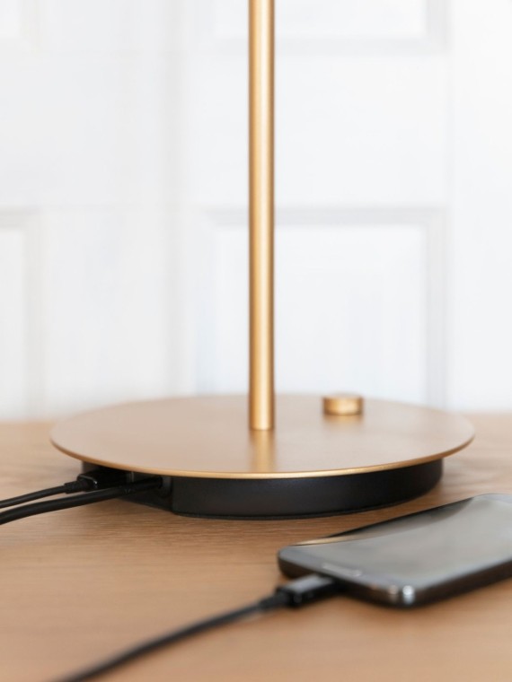Umage - Brass table lamp, Asteria