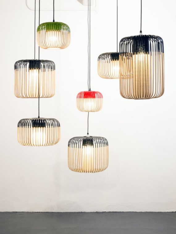 Forestier Bambou pendant light Bamboo