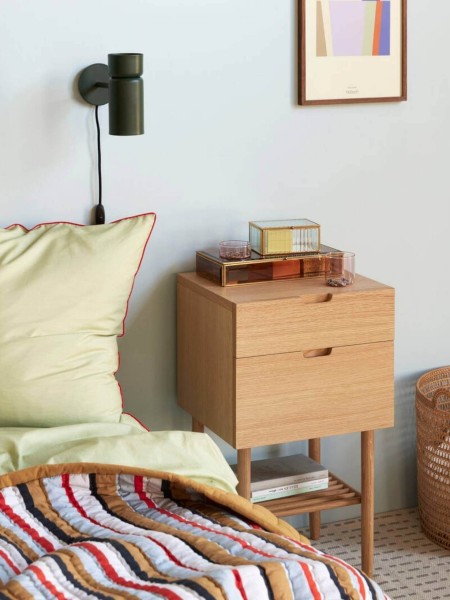 Hübsch Walnut frame with photo 30 x 42 cm Inger