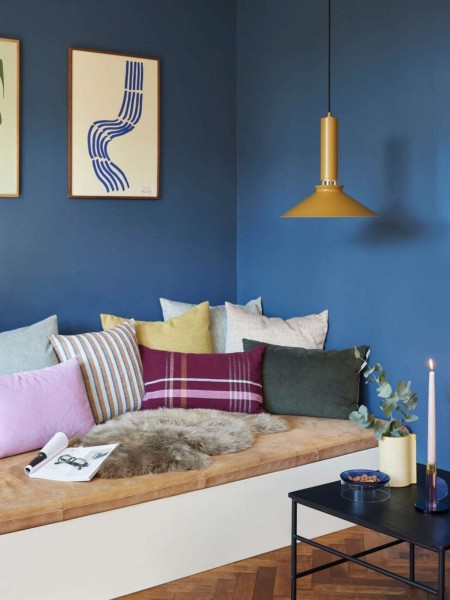 Hubsch Cadre en noyer avec photo 50 x 70 cm Freja