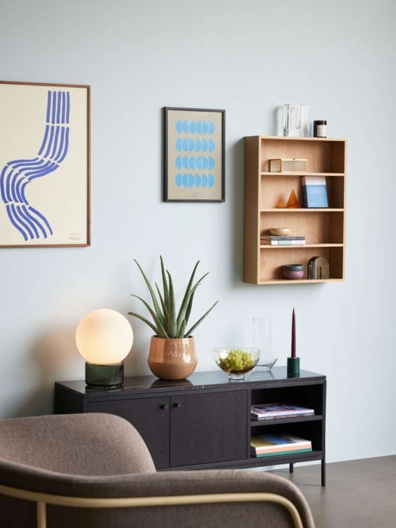 Hubsch Walnut frame with photo 50 x 70 cm Freja