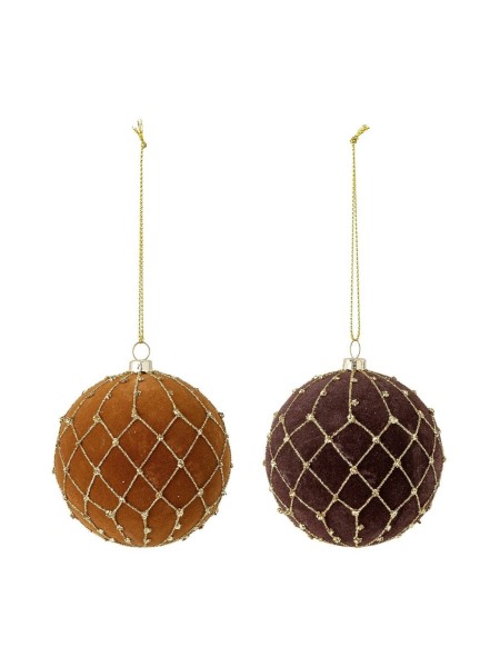 Glass Christmas balls, Petry Bloomingville ornament