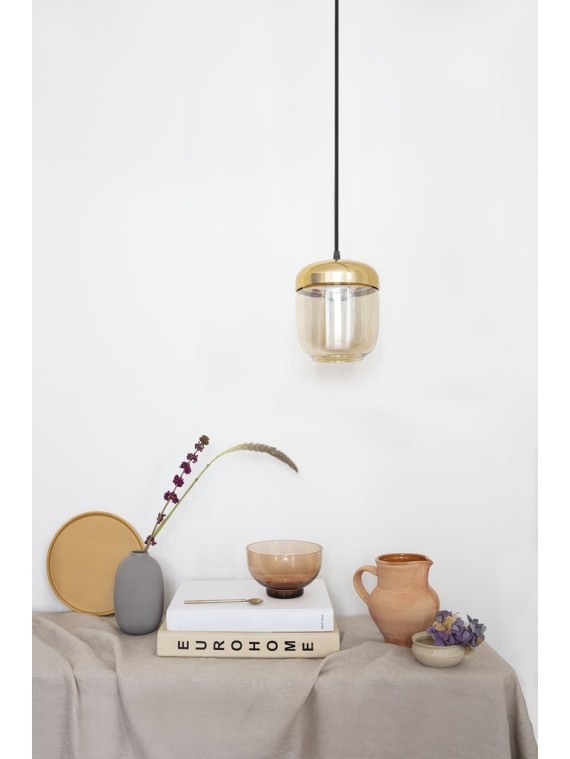 UMAGE - Suspension en verre et en métal, Acorn - MBS Design