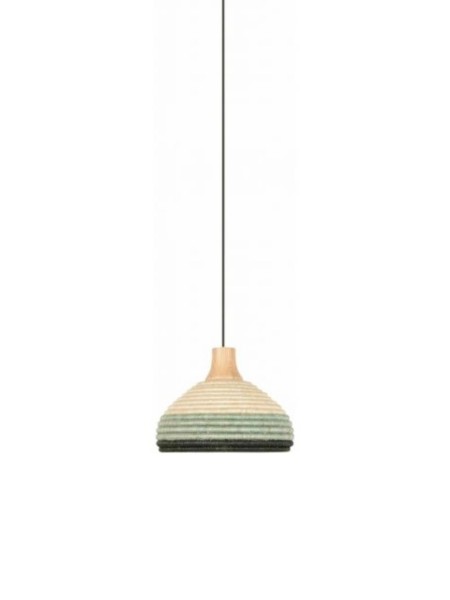 Suspension en Abaca tissé, Grass bleu Le Forestier