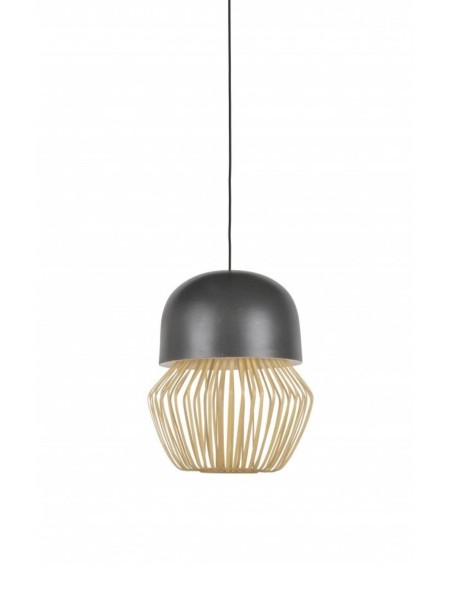 Suspension en bambou, Anemos S noir Forestier