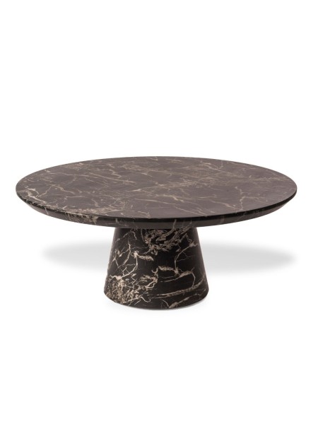 Round resin coffee table with marble effect Filip, Pols Potten l MBS Design