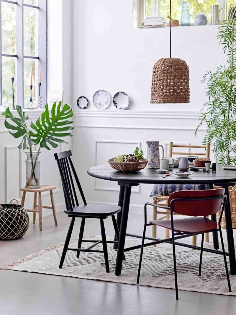 Rubberwood dining chair Gilli, Bloomingville l MBS Design