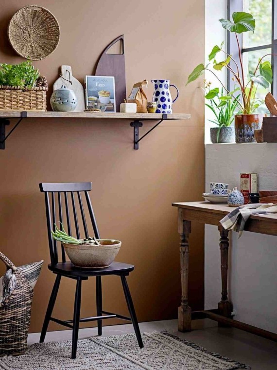 Rubberwood dining chair Gilli, Bloomingville l MBS Design