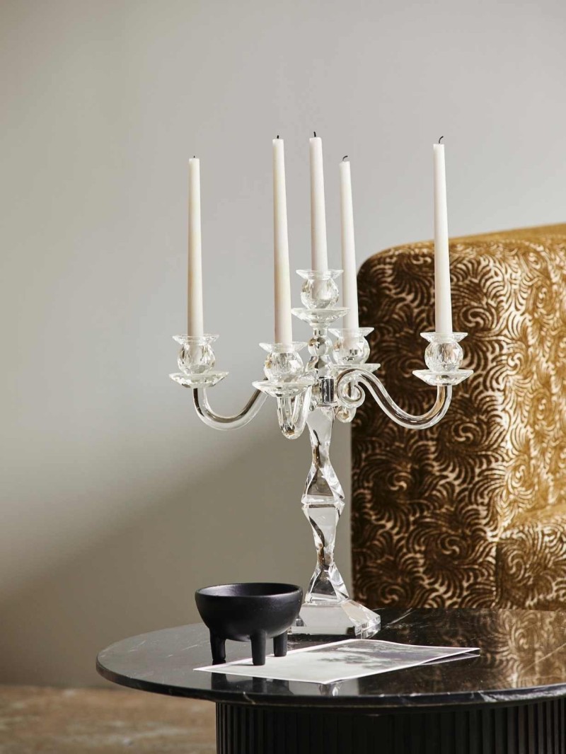 Chandelier Fara en cristal 5 bougies de la marque Nordal