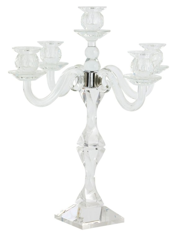 Chandelier Fara en cristal 5 bougies de la marque Nordal