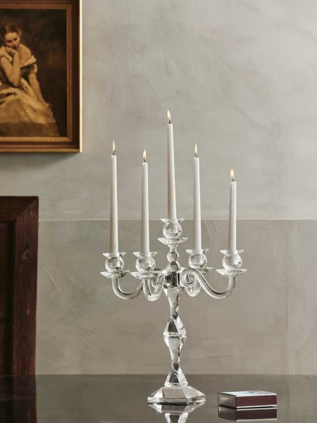 Chandelier Fara en cristal 5 bougies de la marque Nordal