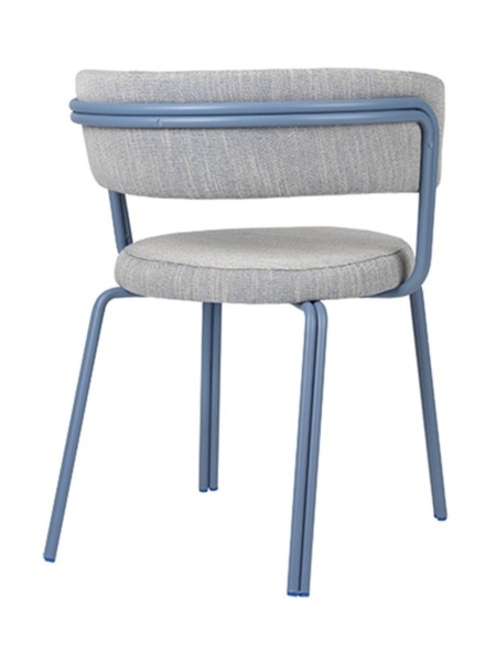 Big chair in iron and textile, Oda Broste Copenhagen