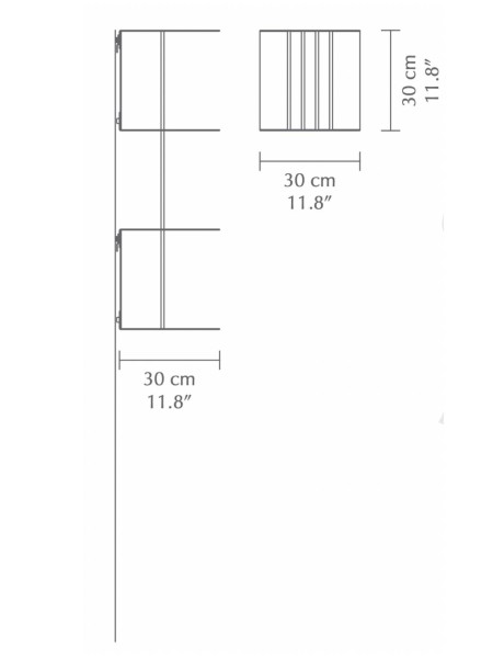 Steel and aluminium shelf, Teaser Umage