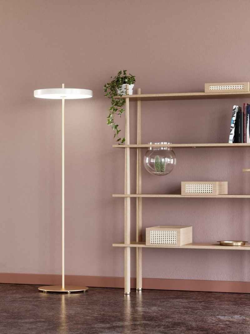 LED Floor Lamp in Steel Asteria Floor, Umage l MBS Design