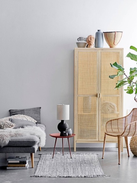 Lampe de table, Brun, Terre cuite, Sergio Bloomingville