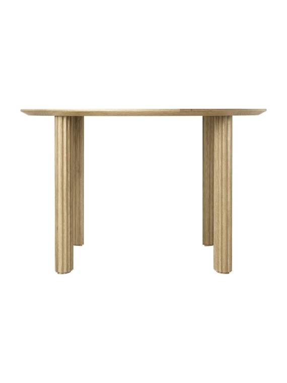 Comfort Circle dining table light oak UMAGE