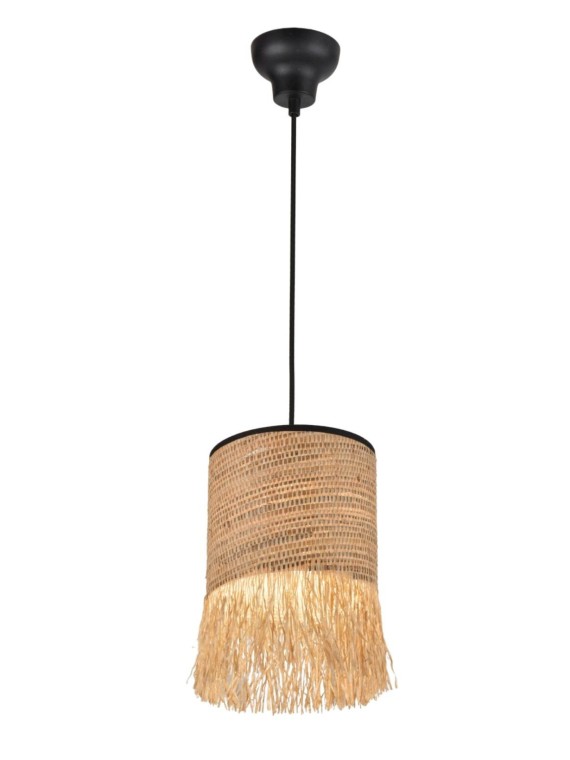 Market Set Suspension en raphia et bana Formentera 1L - D13-H32