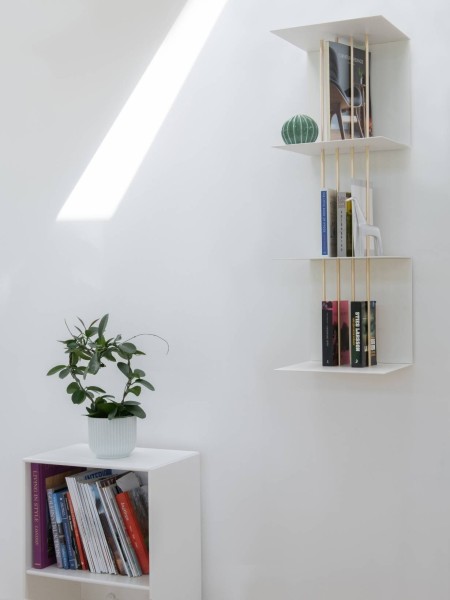 Étagère en acier et aluminium, Teaser Umage blanc