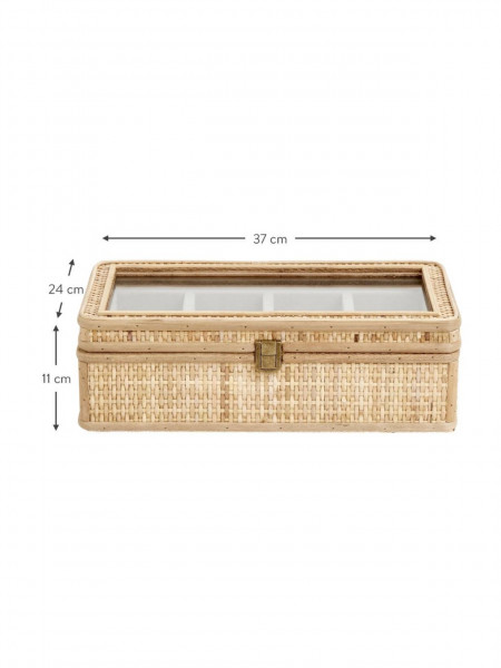 Nordal Rattan jewellery box