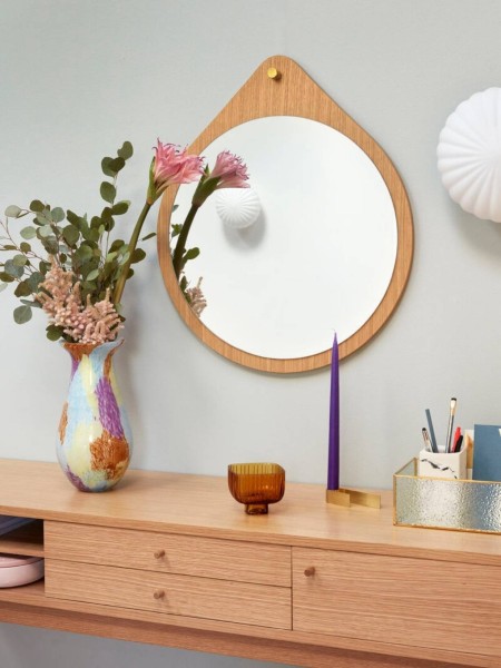 Olav FSC oak console Hübsch