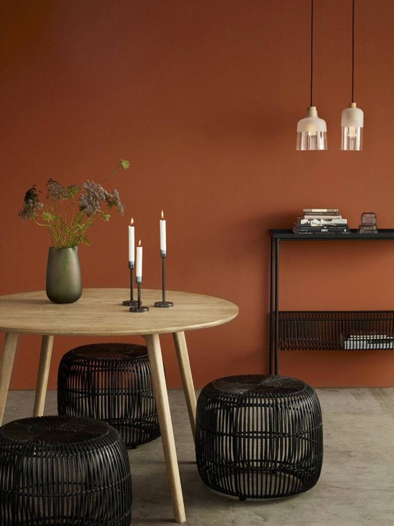 Ground Dining Table Round Natural, Hübsch| MBS Design