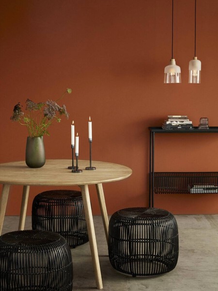 Ground Dining Table Round Natural, Hübsch| MBS Design