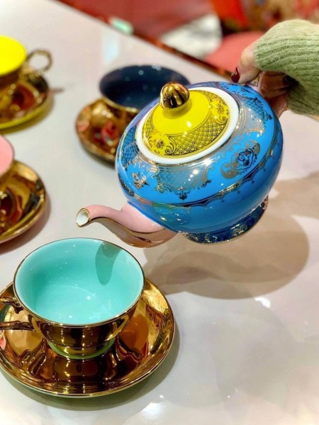 Théière Grandpa en porcelaine, Pols Potten