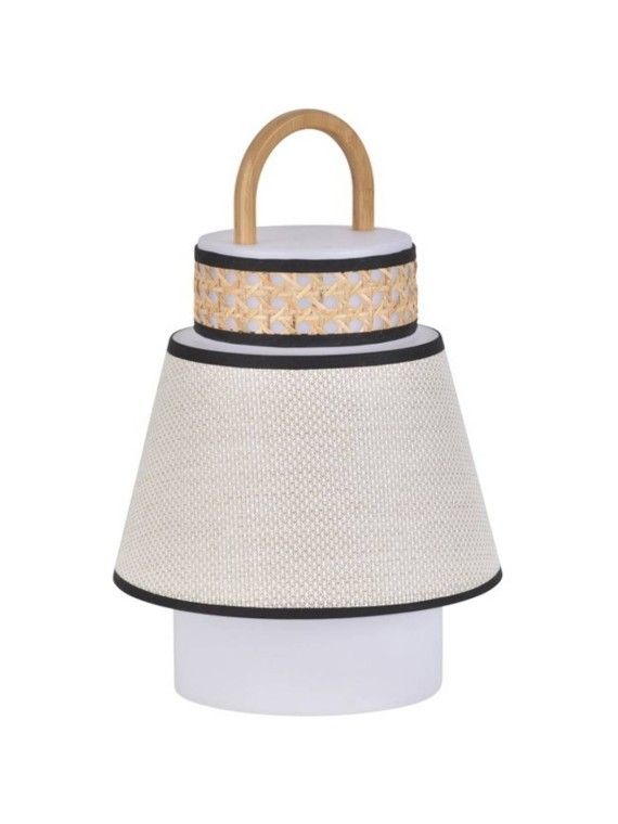 Outdoor lantern with bamboo handle singapore market set