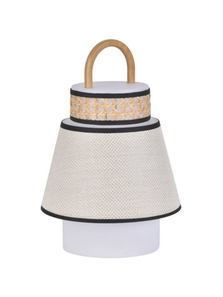 Outdoor lantern with bamboo handle singapore market set