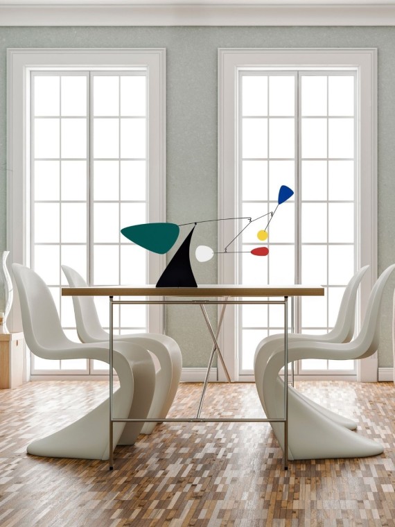 HELSINKI standing mobile volta in aluminium Volta