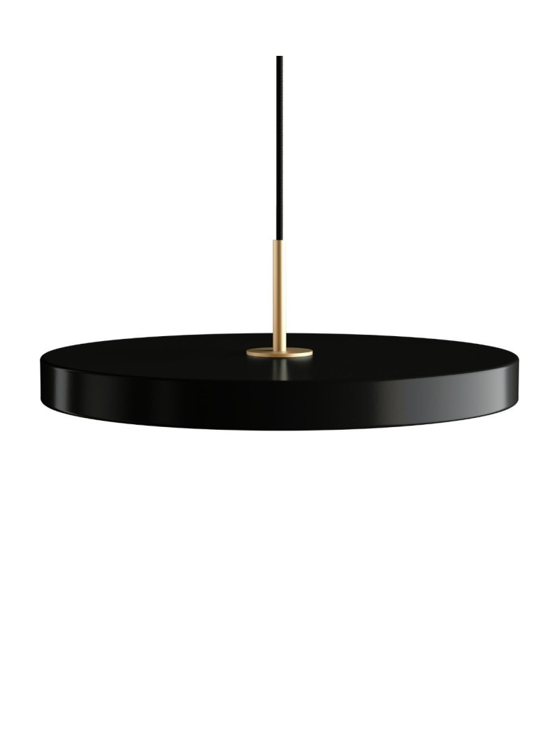 Suspension Asteria Micro en acier,  coloris noir, Umage
