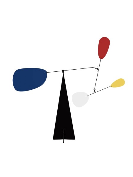 Paris 35 standing mobile in aluminium, Volta