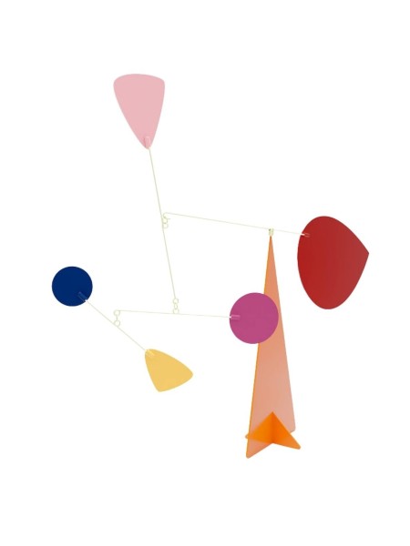 Cuzco standing mobile in aluminium, Volta