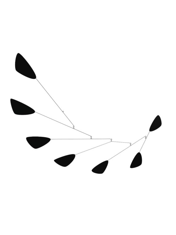 Mobile Mykonos suspendu en aluminium, Volta