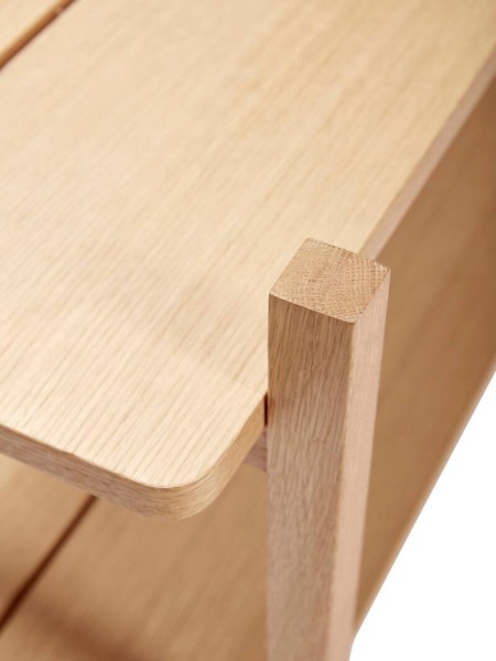 Mason shelf in natural oak, Hubsch