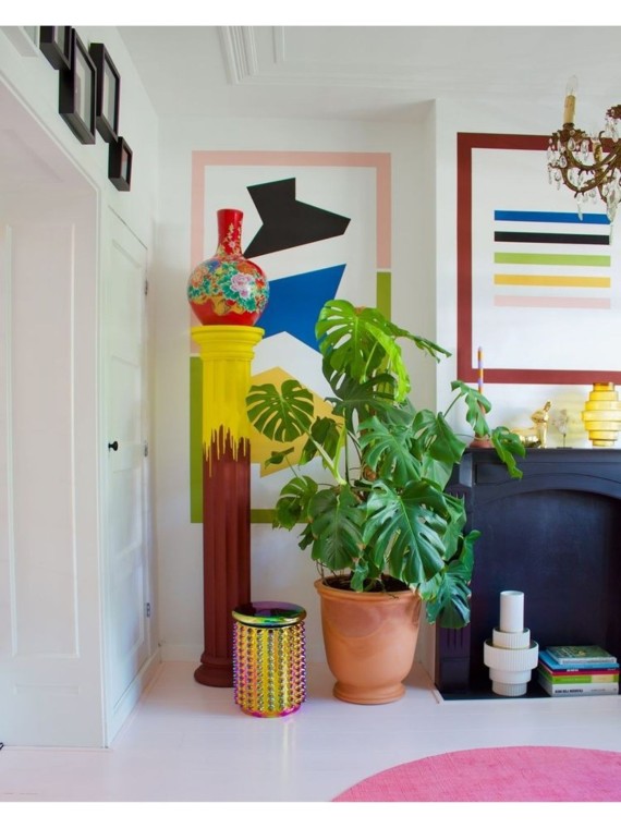 Vase en porcelaine, collection Polspotten