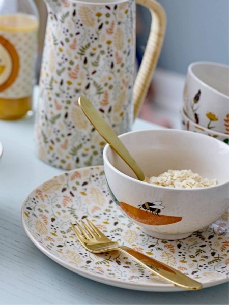 Set of 3 stoneware bowls, Harvest  Bloomingville