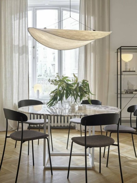 White tyvek suspension Tense, New Works | MBS Design